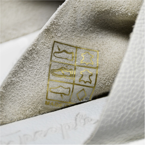 FREE PEOPLE Nova Pebbled-Leather Mules in White Size 36 - Picture 7 of 11